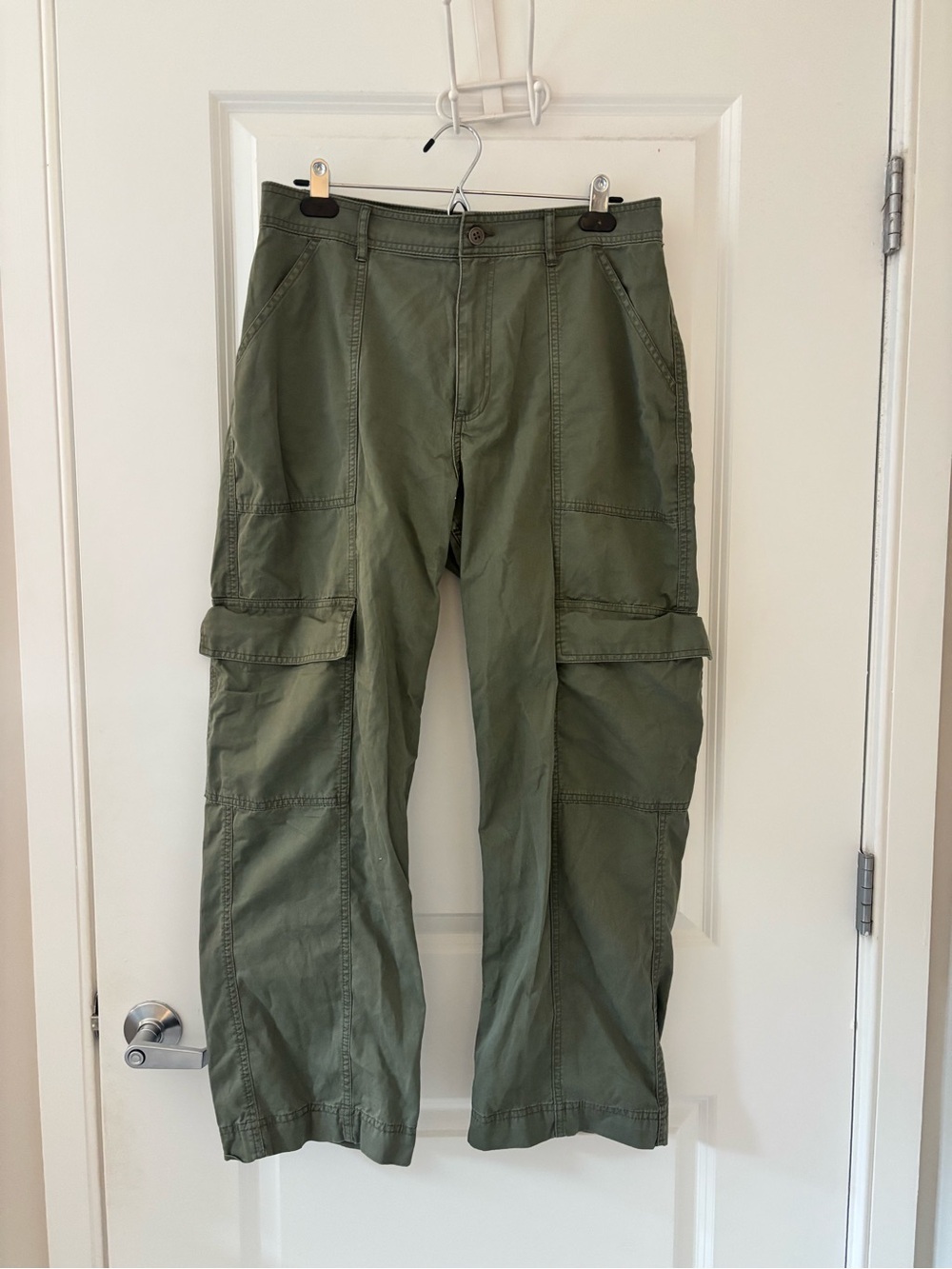Abercrombie & Fitch Military Green Cargo Pants